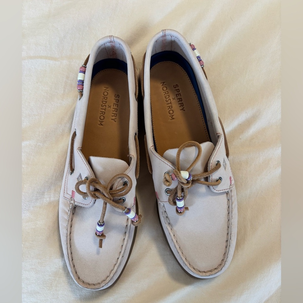 Sperry X Nordstrom Light Tan Loafers
